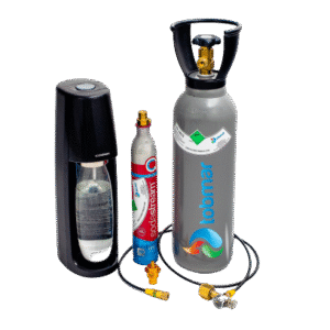 Zestaw Butla 5L  3,7 kg CO2 + Adapter/Przewód  SODA