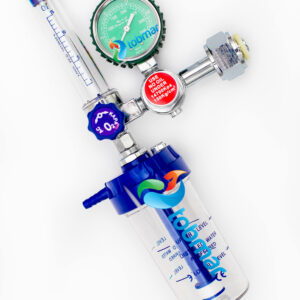 REDUKTOR TLENOWY MEDYCZNY z ROTAMETREM I NAWILŻACZEM